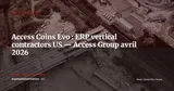 Access Group lance Access Coins Evo aux États-Unis : ERP vertical pour contractors spécialisés — Actualité
