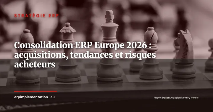 Consolidation du marché ERP en Europe 2026 : les acquisitions clés et ce qu'elles signifient pour les acheteurs — Stratégie ERP