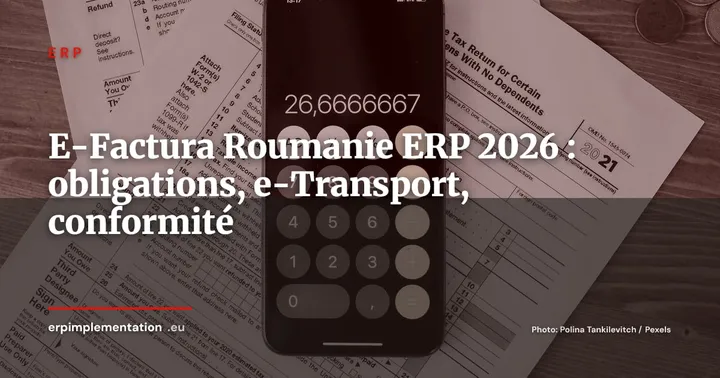 ERP en Roumanie 2026 : TotalSoft Charisma, SeniorERP et l'écosystème local — Stratégie ERP