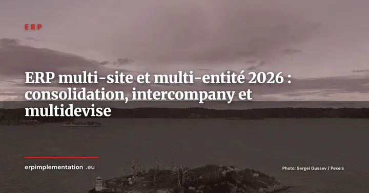 ERP multi-site et multi-entité, consolidation, intercompany et multidevise en 2026 — ERP