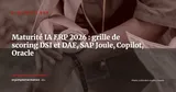 Maturité IA de votre ERP en 2026 : grille de scoring pour DSI et DAF — Stratégie ERP
