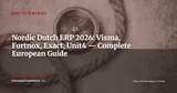 ERP au Danemark 2026 : NemHandel, e-conomic, Uniconta et Dynaway. Panorama du marché — Stratégie ERP