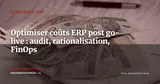 Optimiser les coûts ERP après le go-live : audit licences, rationalisation des modules et gouvernance FinOps — Stratégie ERP