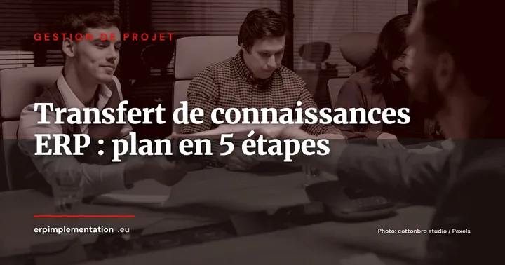Transfert de connaissances ERP : reprendre la main sur son intégrateur avant la fin du projet — Gestion de projet