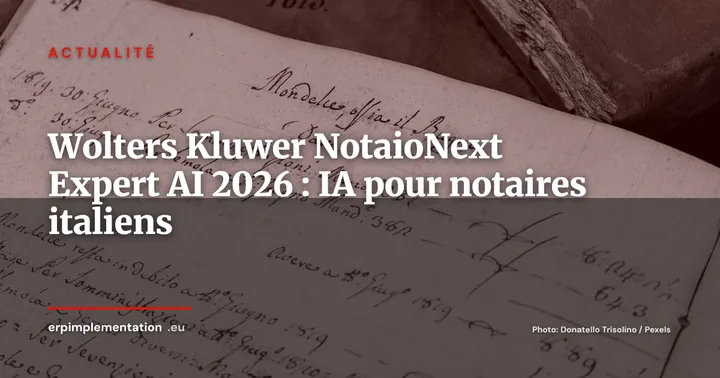 Wolters Kluwer lance NotaioNext Expert AI : l'IA au service des notaires italiens — Actualité